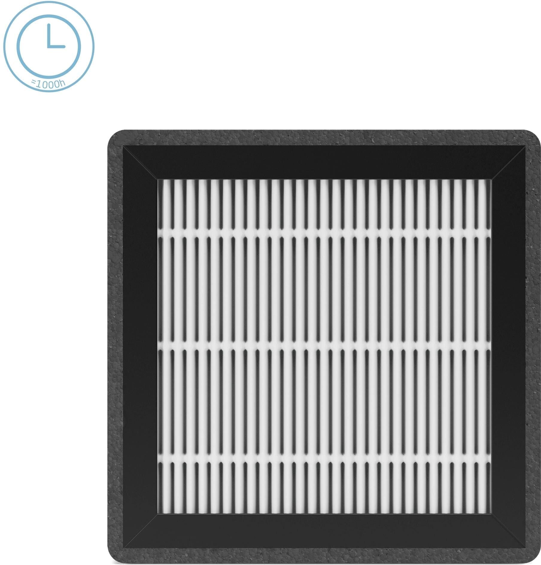Luftreiniger MAXI-COSI "Clean HEPA 13 3-fach", schwarz-weiss (schwarz), B:9cm H:9cm T:2cm, Luftreiniger, Luftreiniger schwarz Einheitsgröße