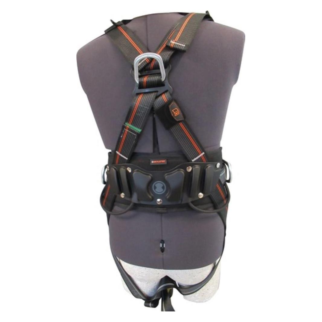 Skylotec Auffanggurt Ignite Nucleon EN361:2002,EN358:2018 schwarz/orange/anthr.f.Gr.M/XXL (Auffanggurt, 140 kg) (G-1161-M/XXL)