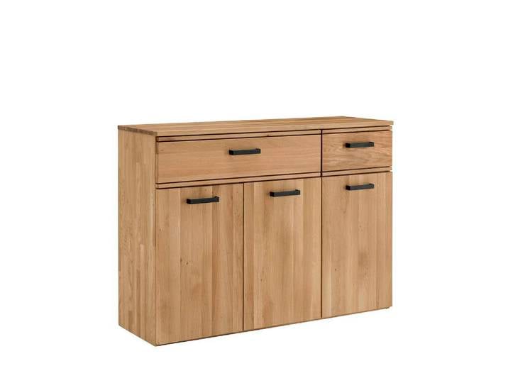Sideboard 120x89cm 'Riga' Wildeiche massiv