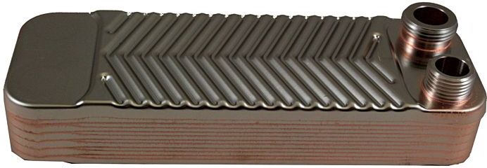 Wolf Warmwasserwärmetauscher 298000599 brennwert bis 24 KW
