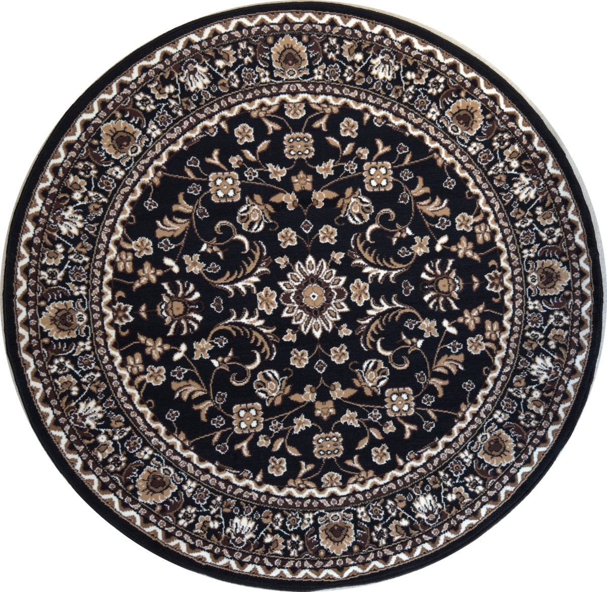 Muratap Rond Klassiek Oosters Vloerkleed - Polypropyleen - Living Room