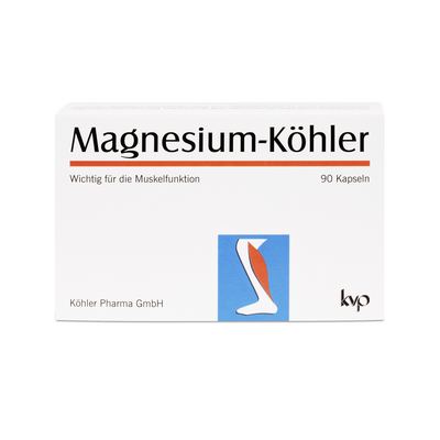 Köhler Pharma GmbH MAGNESIUM KÖHLER Kapseln 94,6 g 06103416