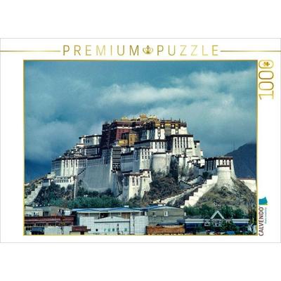 CALVENDO Puzzle Potala-Palast Weltkulturerbe | 1000 Teile Lege-Größe 64x48cm Foto-Puzzle für glückliche Stunden