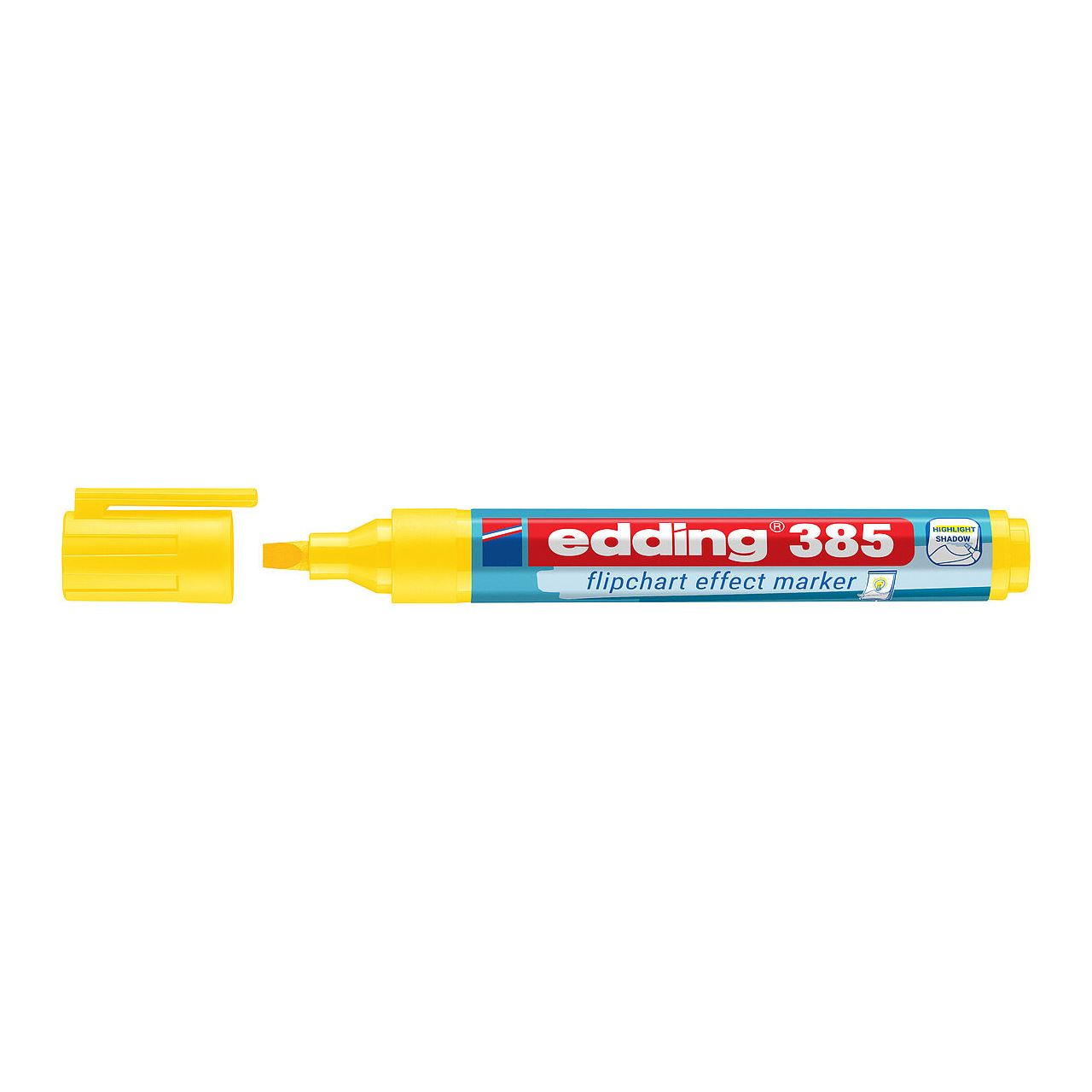 edding 385 Flipchart-Marker gelb 1,0 - 5,0 mm, 1 St.