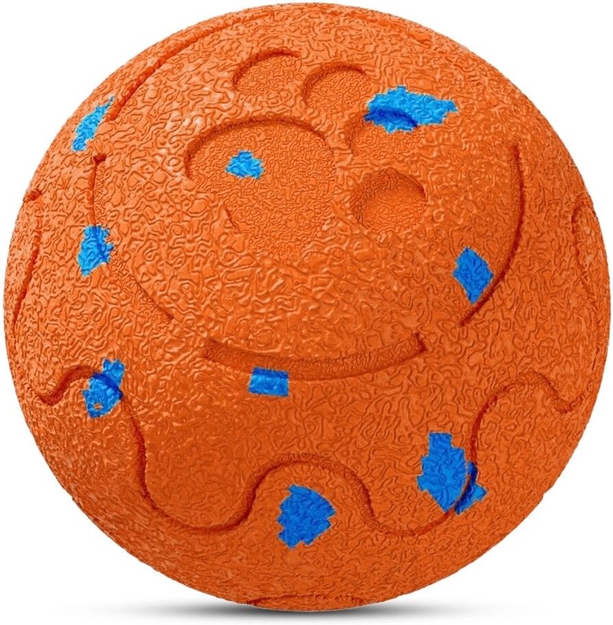 INF Ferngesteuerter interaktiver Hundeball mit intelligentem Ruhemodus, TPU-Design und bis zu 60 Minuten Spielzeit Orange