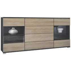 SIDEBOARD Bari Eiche sägerau