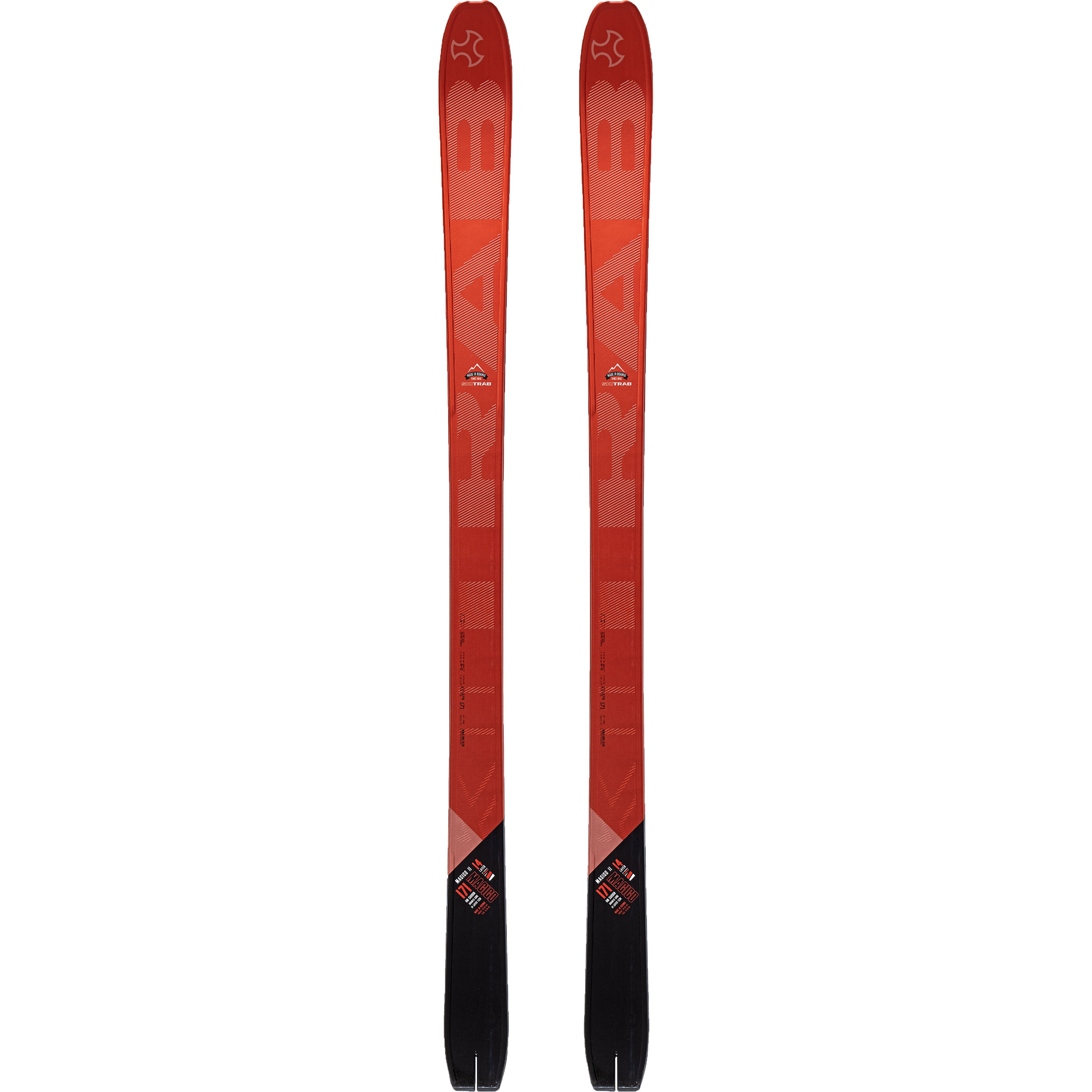 Ski Trab Magico 2 Tourenski 26/27 Tourenski rot Größe 164CM Trekking