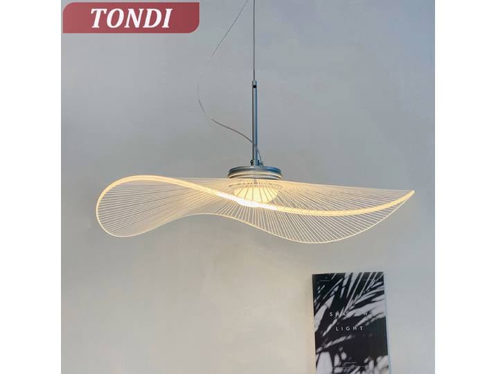 Lustre suspendu LED moderne, style lotus classique, pour restaurant, salon, chambre, bureau, luminaires de plafond