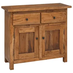 vidaXL Sideboard Altholz Massiv 75x30x65 cm