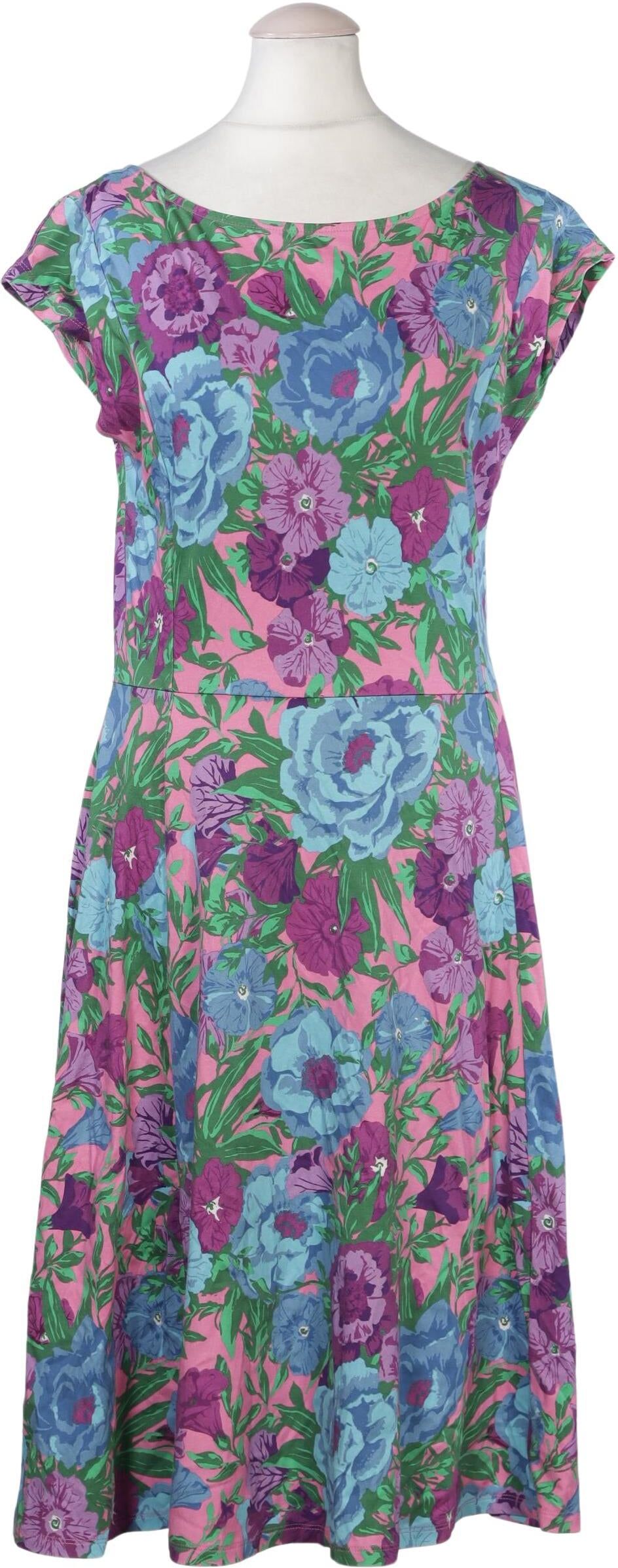 Weekend Max Mara Damen Kleid, Mehrfarbig, Gr. S, Baumwolle - Second Hand