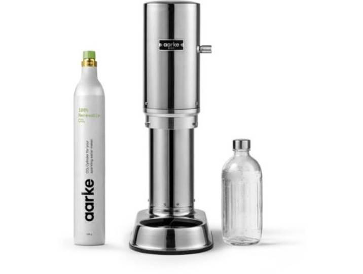 Aarke - Machine À Soda Pack Carbonator Pro Inox + Co2