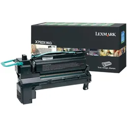 Original Lexmark X792X1KG Toner Schwarz