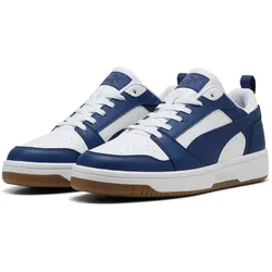 PUMA Rebound V6 Low Sneaker 62 - PUMA white/blue jewel/gum 42