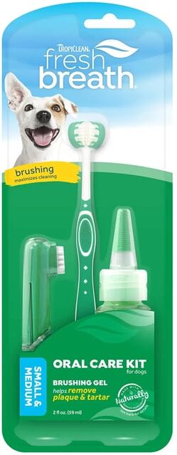 Tropiclean Fresh Breath Oral Care Kit Puppies 59 ml
