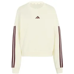 adidas Essentials 3-Stripes French Terry Sweatshirt Damen - ivory