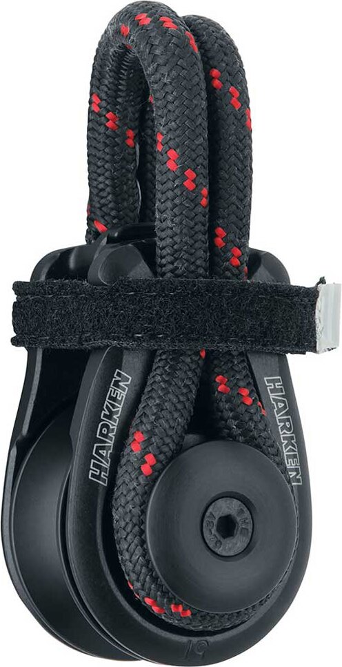 Harken Snatchblock 5t Hochlastrolle Schwarz Schwarz One Size