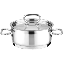Tescoma Kasserolle HOME PROFI mit Deckel ø 20 cm, 3,0 l, Pfanne + Kochtopf, Silber