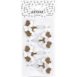 artoz Sticker Herzballone 3D