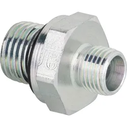 Spezialnippel mit Perbunan O-Ring 1/4'' zyl. x LL 6 zu Ölschlauch Körting, Elco