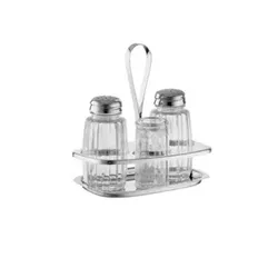 Mec Edelstahl-Salzstreuer-Set, 3-teilig