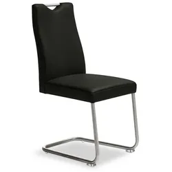 Komfort & Wohnen Stuhl Game 6194-AA Leder Schwarz