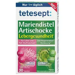 TETESEPT Mariendistel Artischocke Tabletten 30 St