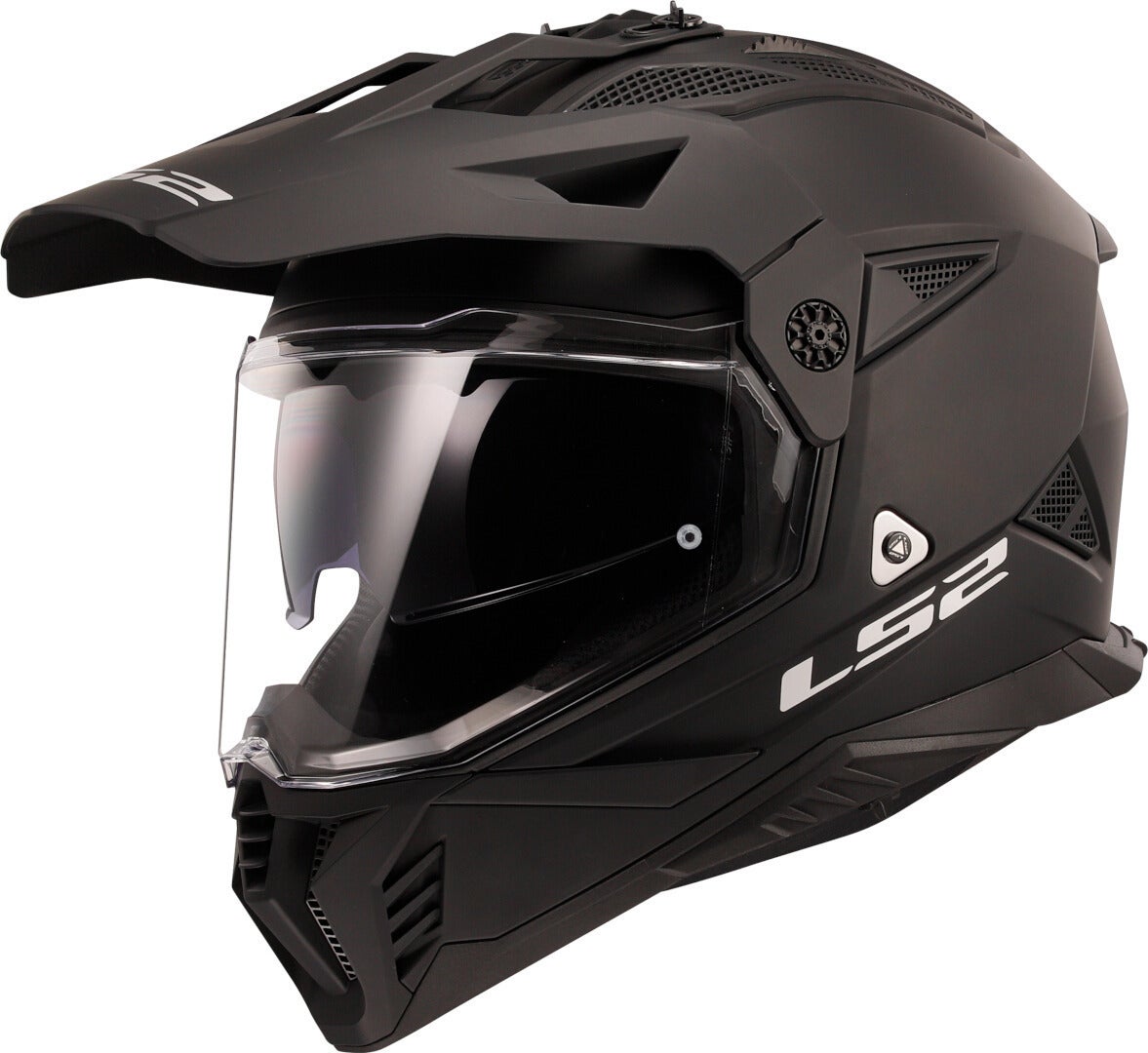 LS2 MX702 Pioneer II Solid Motocross Helm 467021011XL