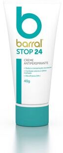 Barral Stop 24 Creme Antitranspirante Stop 24 Barral 40 gr