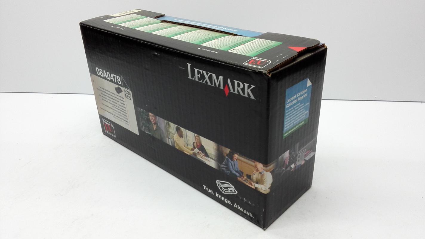 Lexmark 08A0478, 6000 Seiten, Schwarz