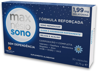 Maxnésio Fórmula Reforçada Sono 30 cápsulas