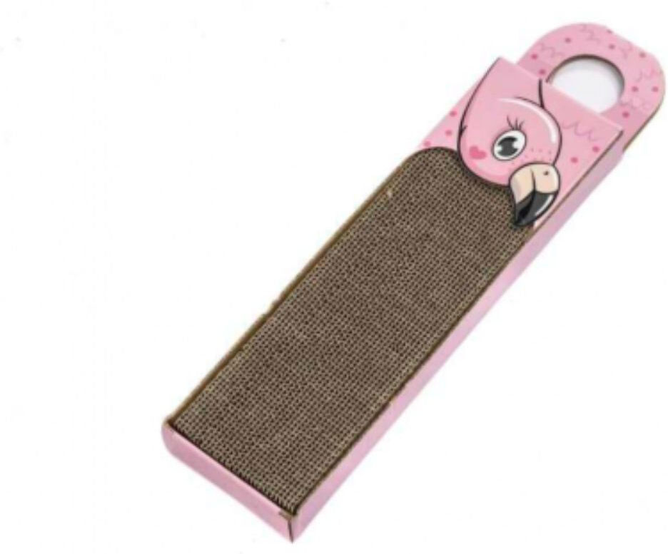 Tiragraffi in Cartone per Gatti Fenicottero Leopet CM.45X13