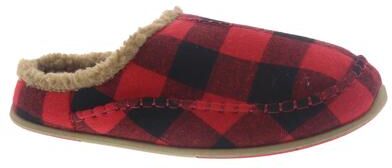Deer Stags Nordic - Mens 13 Red Slipper Medium