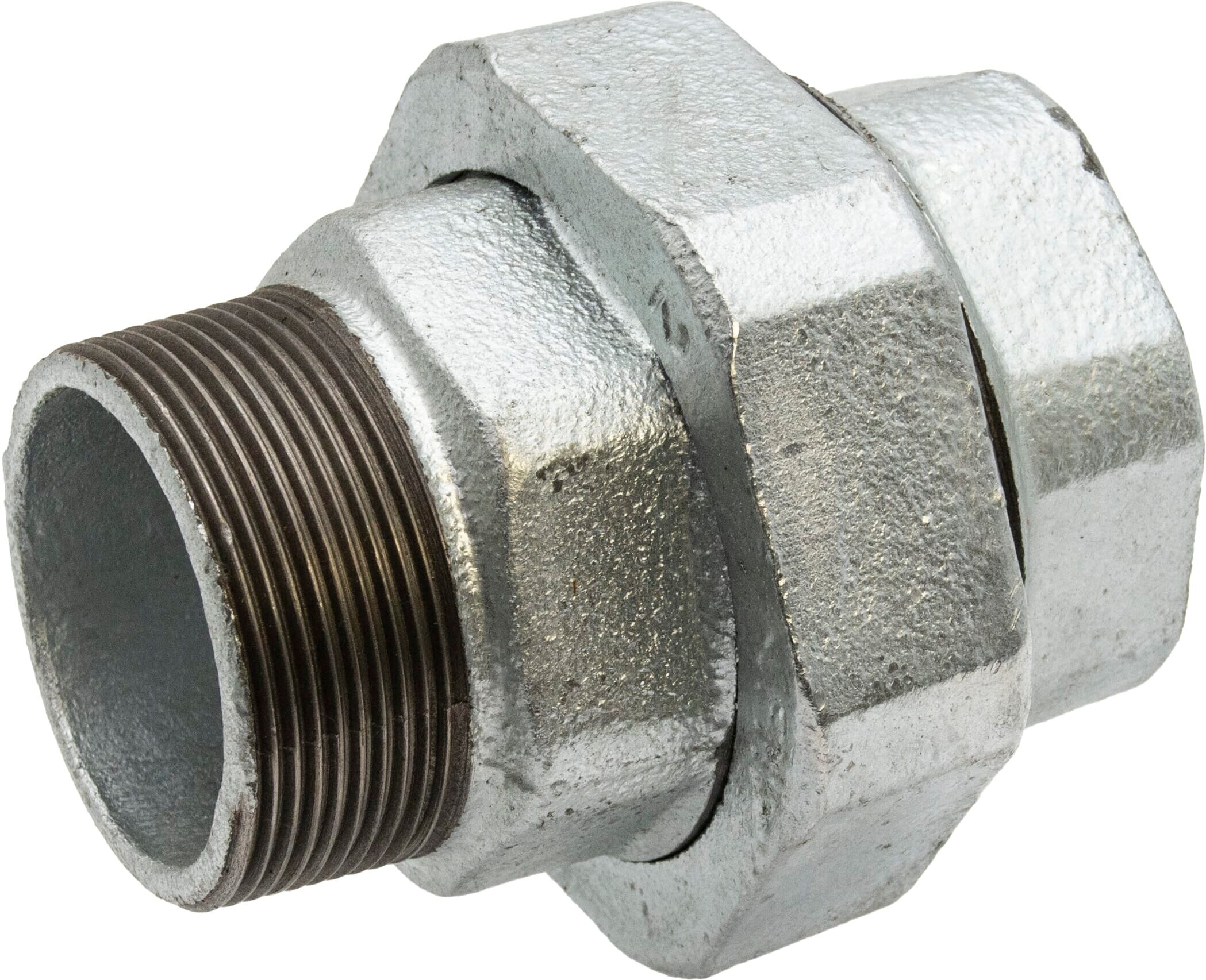Hamilton Gas Products Ltd Galvanised Iron Equal Union - 2 M x F