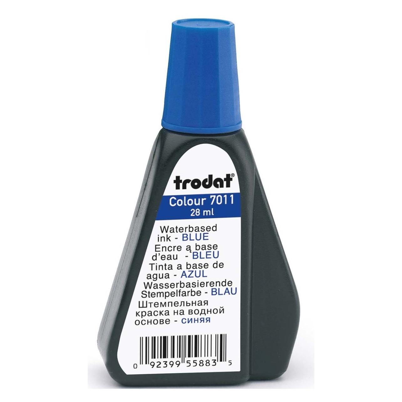 Trodat Stempelfarbe blau 28ML 7011/SB (87989)