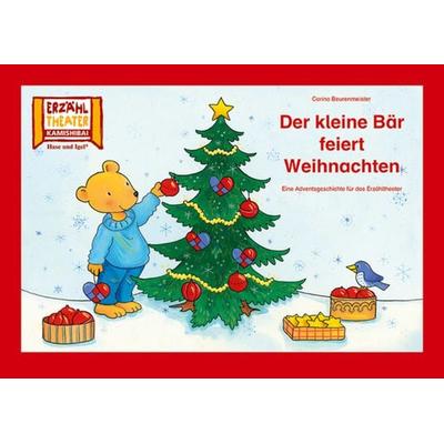 Der kleine Bär feiert Weihnachten / Kamishibai Bildkarten, Nonbook von Corina Beurenmeister, Hase und Igel Verlag