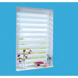 BELLA CASA Vario-Duo-Rollo ca. 40 x 150 cm - Weiß