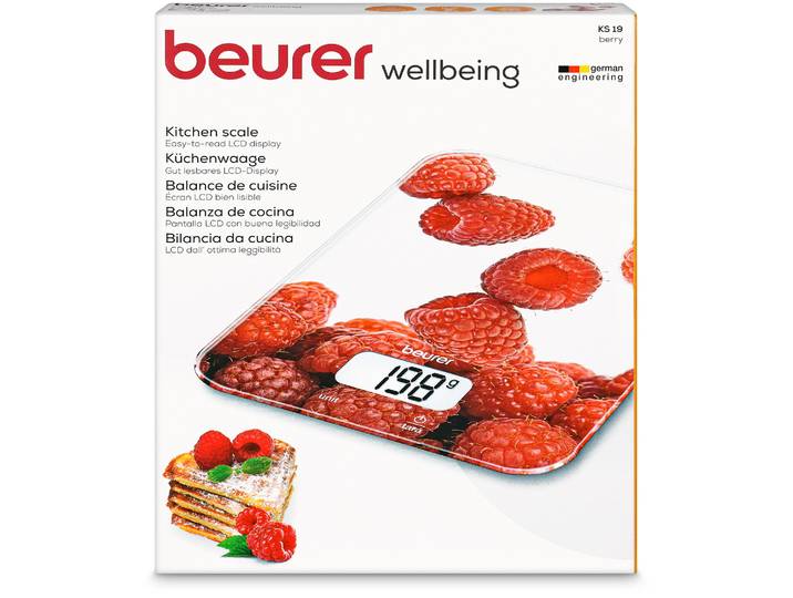 Beurer Küchenwaage Ks19 Berry 5kg