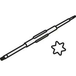 Torx-Klinge ISO D-T7P Bruttogewicht 16,7g PRAMET