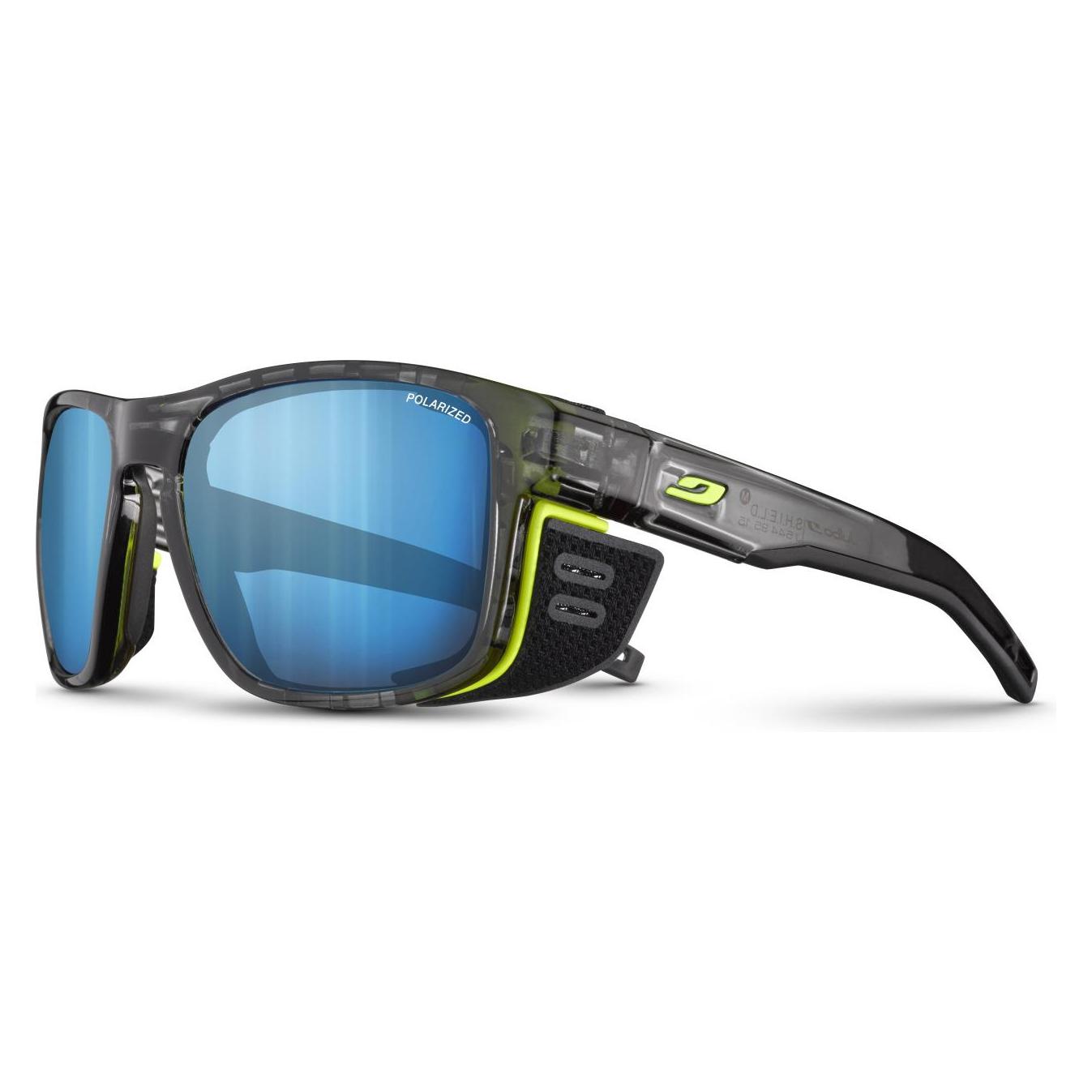 Julbo Shield M Schwarz Durchscheinend GlänzendGelb Spectron 4 Glare Control (Gelb, Schwarz Durchscheinend Glänzend) (J5449515)