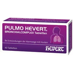 Pulmo Hevert Bronchialcomplex Tabletten 40 St