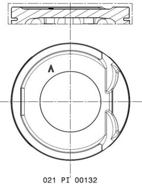 Mahle Kolben 021 Pi 00132 002