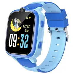 Blackview Z10 (Kinderuhr - 1.83" - 4G-Sim-Unterstützung - 4G-Videoanrufe - IP67) Blau (44.20 mm, 4G), Smartwatch