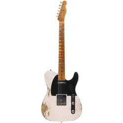Fender Custom Shop 1952 Telecaster Sort Heavy Relic WBL #R142612 - E-Gitarre