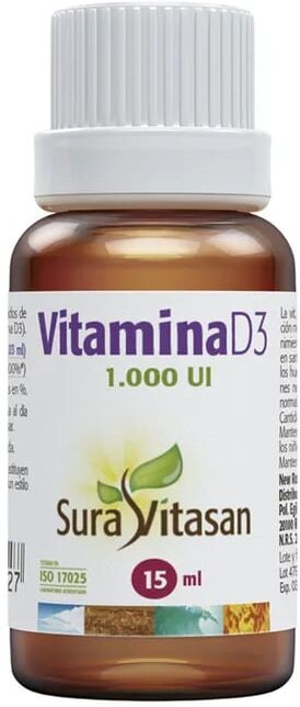 Sura Vitasan Vitamina D3 15 ml