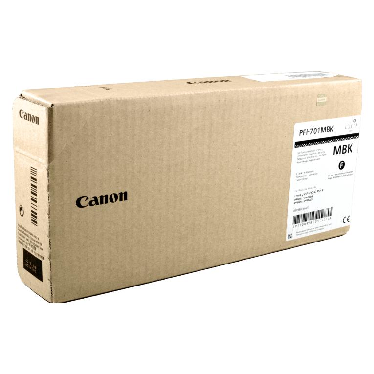 Canon Tinte Large Format schwarz Orig.Nr. PFI-701MBK (MBK) (PFI-701MBK)