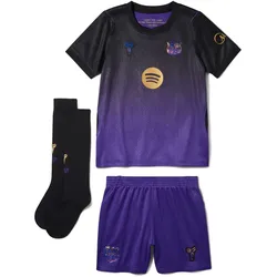 NIKE FC Barcelona Stadium Dri-FIT Auswärts-Minikit 2026/27 Kinder 505 - field purple/field purple/metallic gold S (104-110 cm)