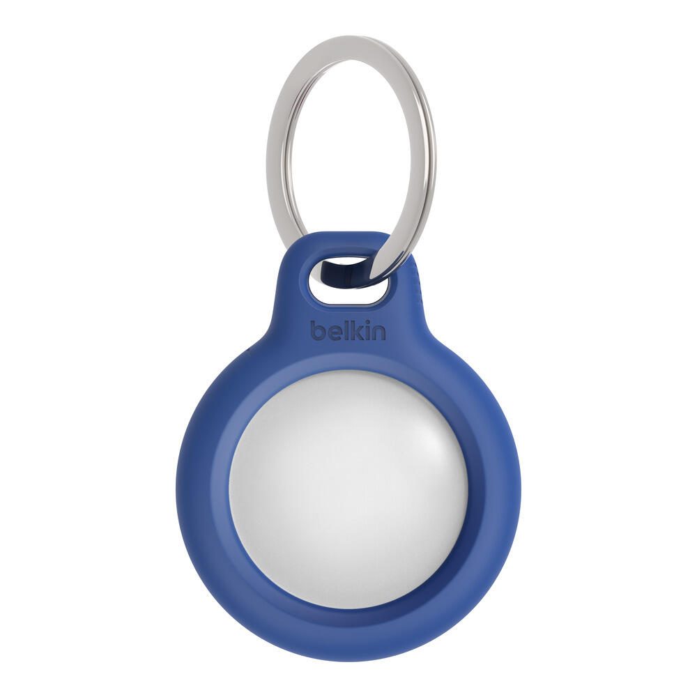 Belkin Secure Holder mit Schlüsselanhänger für AirTag, blau F8W973BTBLU