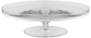 "Majestic Gifts Inc. Cake Stand -Classic Clear W/ Rim - 11.75"""