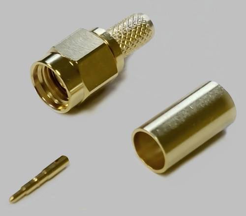 BKL Electronic 0409075 0409075 SMA-Steckverbinder Stecker, gerade 50Ω 1St.