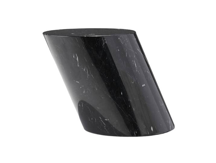 KNOLL table basse LUCIA MERCER (Noir Marquina - Marbre)